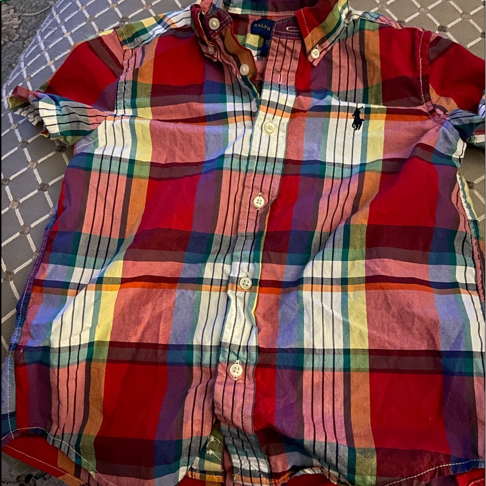 Boys button down shirt
